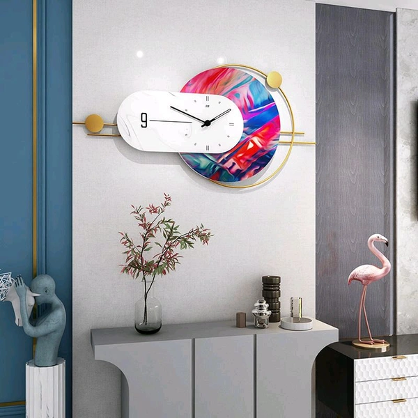 Wall Clock S31 - Size 26 x 13 inch