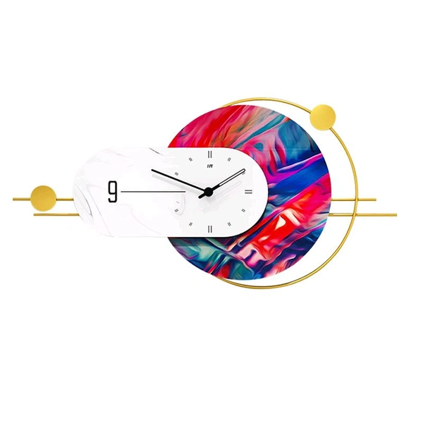 Wall Clock S31 - Size 26 x 13 inch