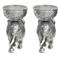 Elephant Dry Fruits Bowl 2pc Set 
