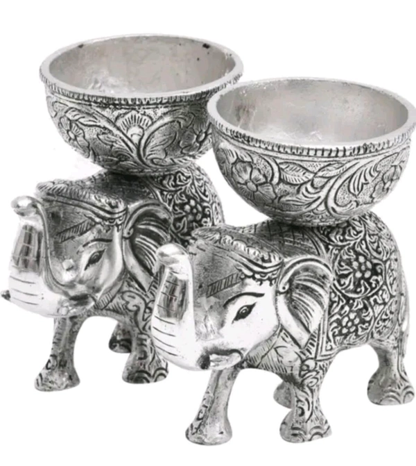 Elephant Dry Fruits Bowl 2pc Set 