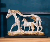 White Horse Table Decor 