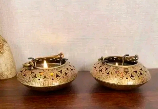 Small Handi T-light Set Of 2pc