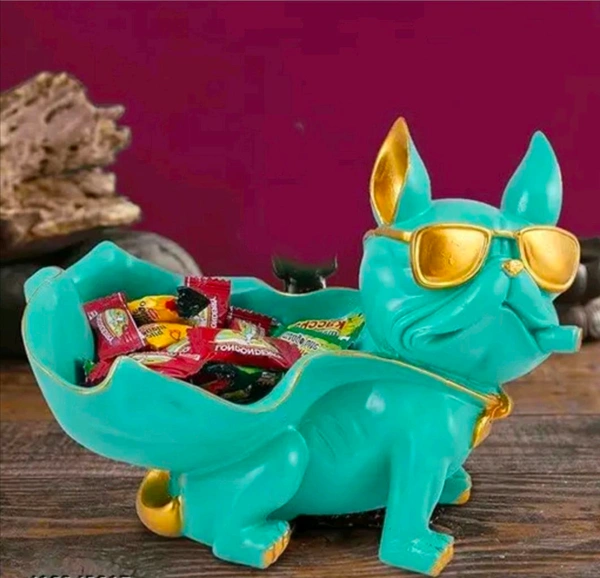 Resin Cool Dog Showpiece 