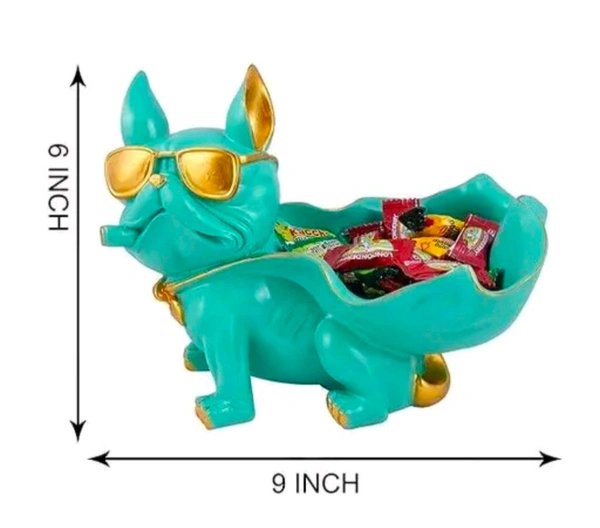 Resin Cool Dog Showpiece 