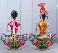 Rajasthanni T-light Showpiece 2pc Set