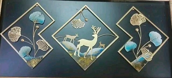 Metal 3pc Set Frame  - Size 20 X 20.Inch