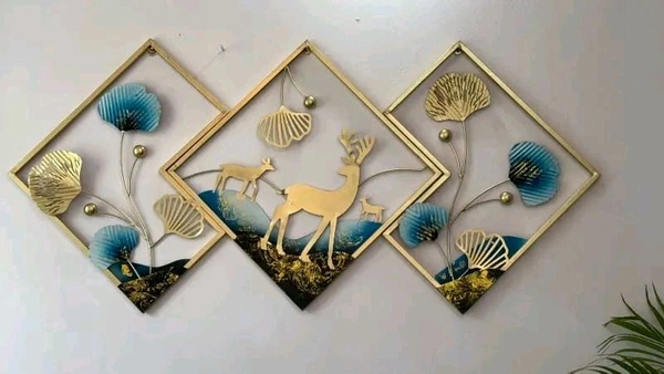 Metal 3pc Set Frame  - Size 20 X 20.Inch