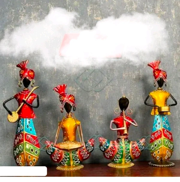 Rajasthani Table Decor Set Of 4pc