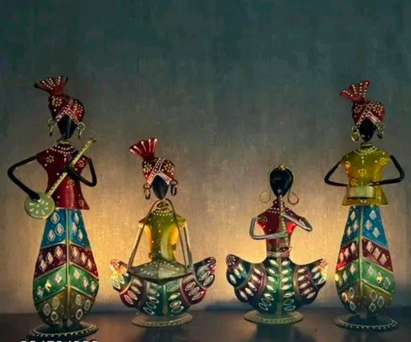 Rajasthani Table Decor Set Of 4pc