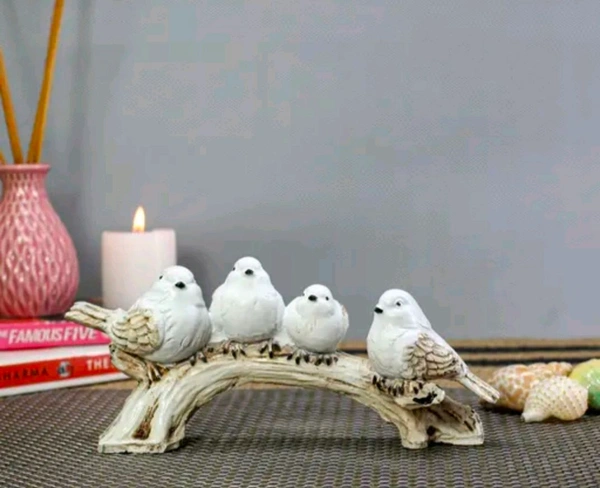 Resin Bird's Showpiece 