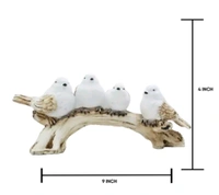 Resin Bird's Showpiece 