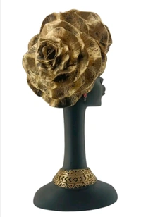 Resin Black Lady Showpiece 