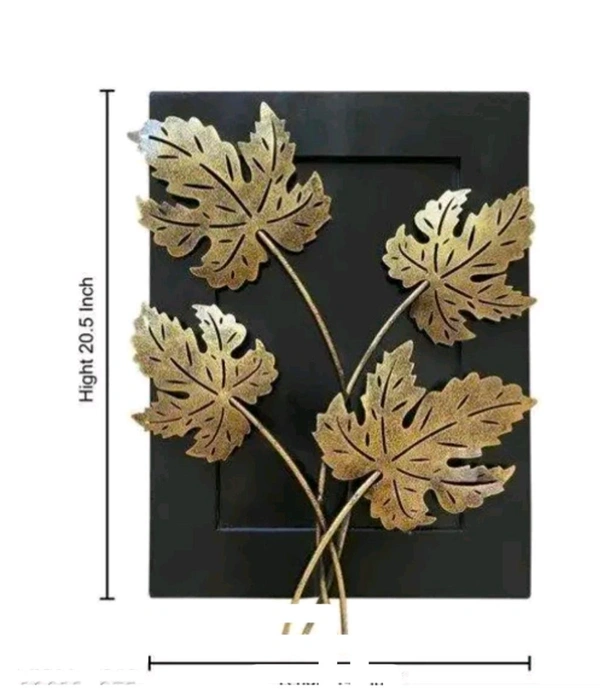 Wall Panel MDF With Metal  - Size 21 X 15 Inch