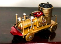 Train Pen Stand Metal 