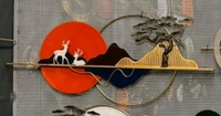 Wall Art Sun9 - Size 24. X 45 Inch