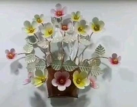 Wall Art Flower Pot Shape