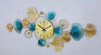 Wall Art Clock Sun35 - Size 24 X 48 Inch