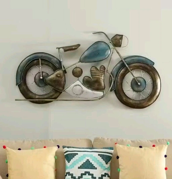 Wall Art Bike  - Size 48 X 24 Inch
