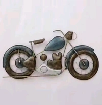 Wall Art Bike  - Size 48 X 24 Inch