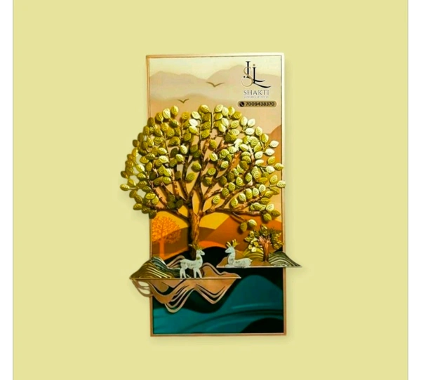 3D Metal Wall Art Latest  - Size. 42 X 21 Inches