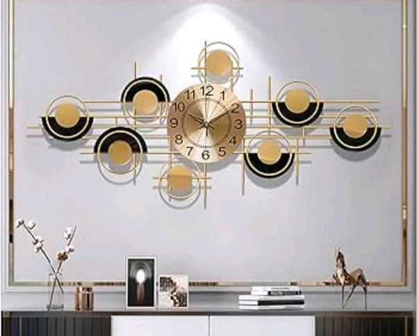 Wall Art Clock 52A - Size 24 X 48 Inch