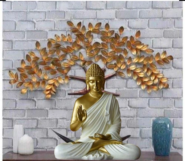 Combo Tree With Blessing Buddha - Size 30 Inch