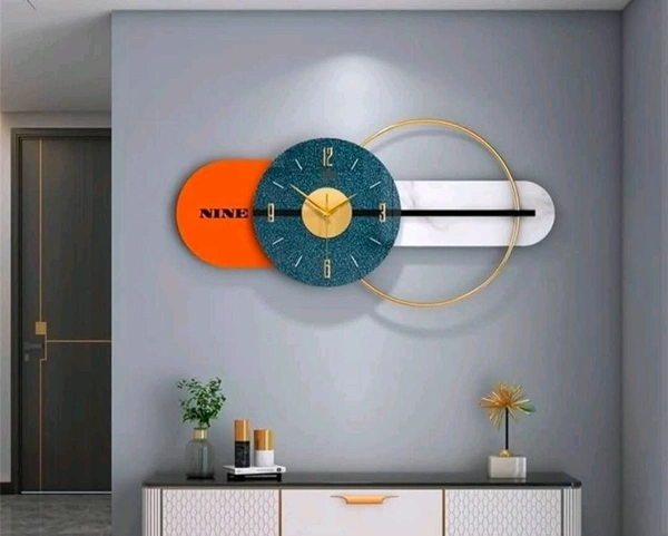 Wall Clock Sun90 - Size 20 X 40 Inch