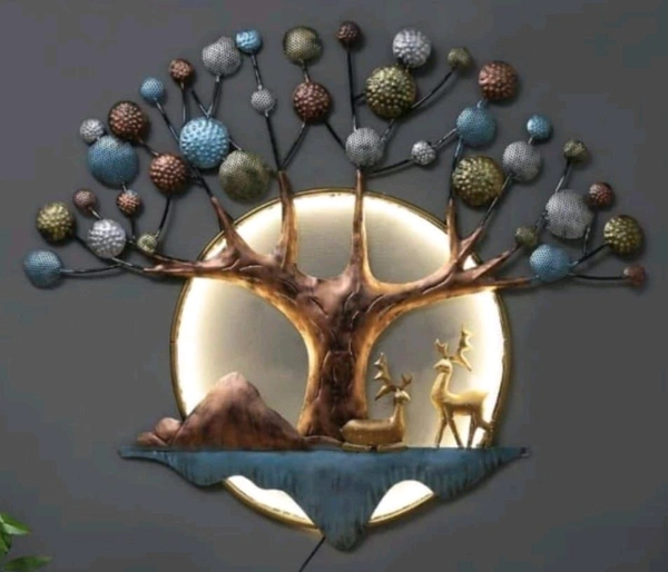 Wall Art Tree Nv30 - Size 42 X 36 Inch