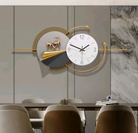 Nw23 Wall Clock Deer 