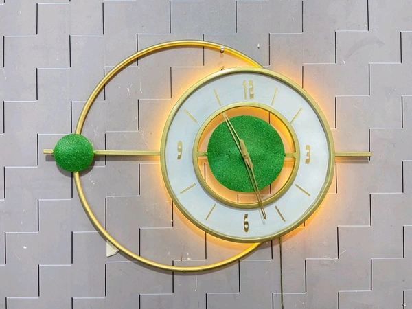 AF108 Wall Clock With LED Light 