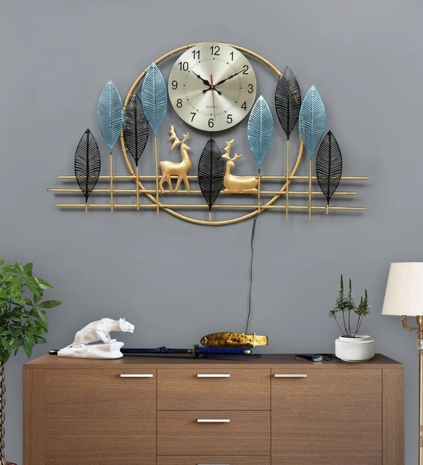Wall clock NV01 - Size 24 x 48 inch