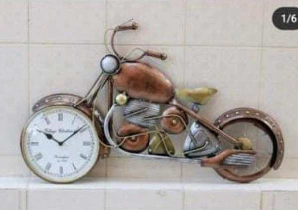 Wall clock bike model 3 - Size 16 x 28 inch