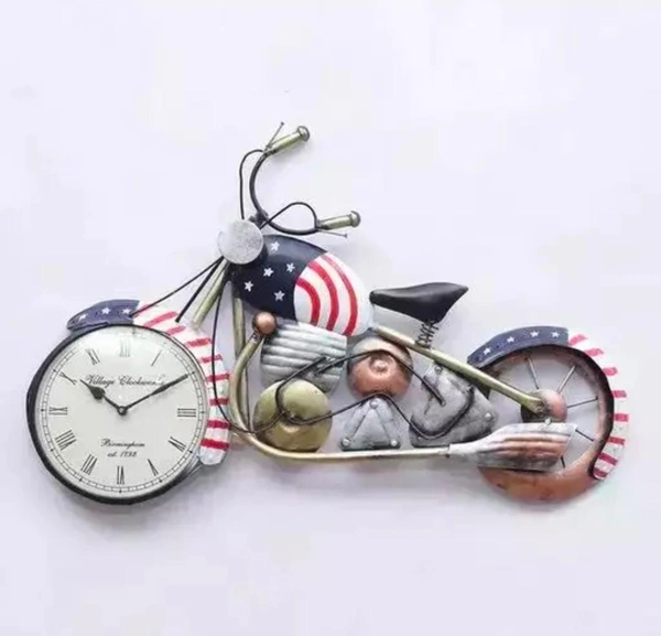 Wall clock bike model 2 - Size 16 x 28 inch