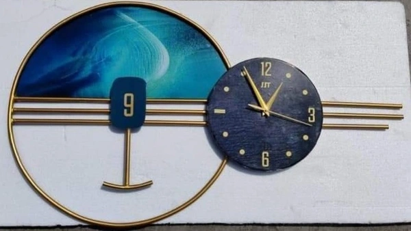Wall clock AD791 - Size 34 x 20 inch