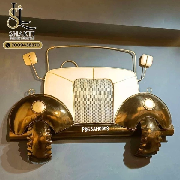 Sidhu moosewala Car metal wallart - Size 45 x 32 inch