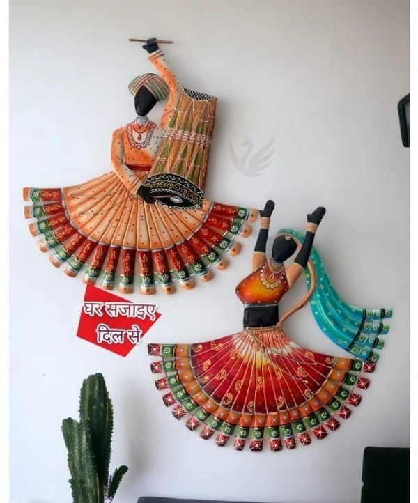 Kaalebeliya folk dancing couple SW16 - Size 22 inch Each pc