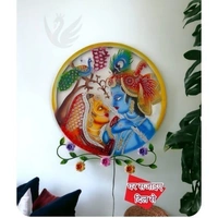 Radha krishna circle SW22 - Size 28 x 24 inch