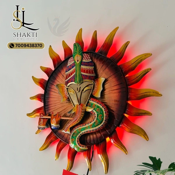 Ganesh Wall Art SW01 - Size 25 X 25 Inch