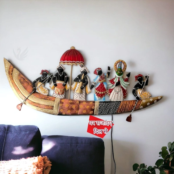 kathkali dance mandali with led light SW3 - Size 38 x 18 inch