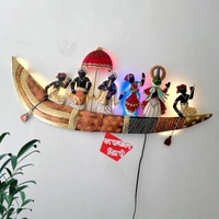 kathkali dance mandali with led light SW3 - Size 38 x 18 inch