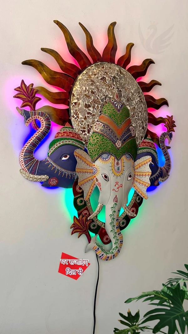 New surya ganesha with led light SW5 - Size 35 x 30 inch