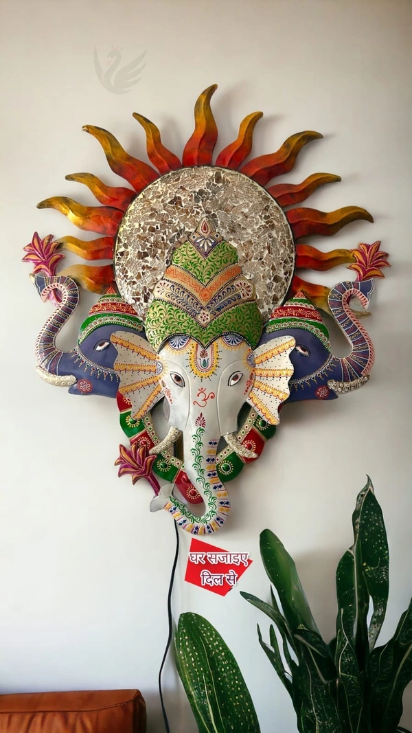 New surya ganesha with led light SW5 - Size 35 x 30 inch