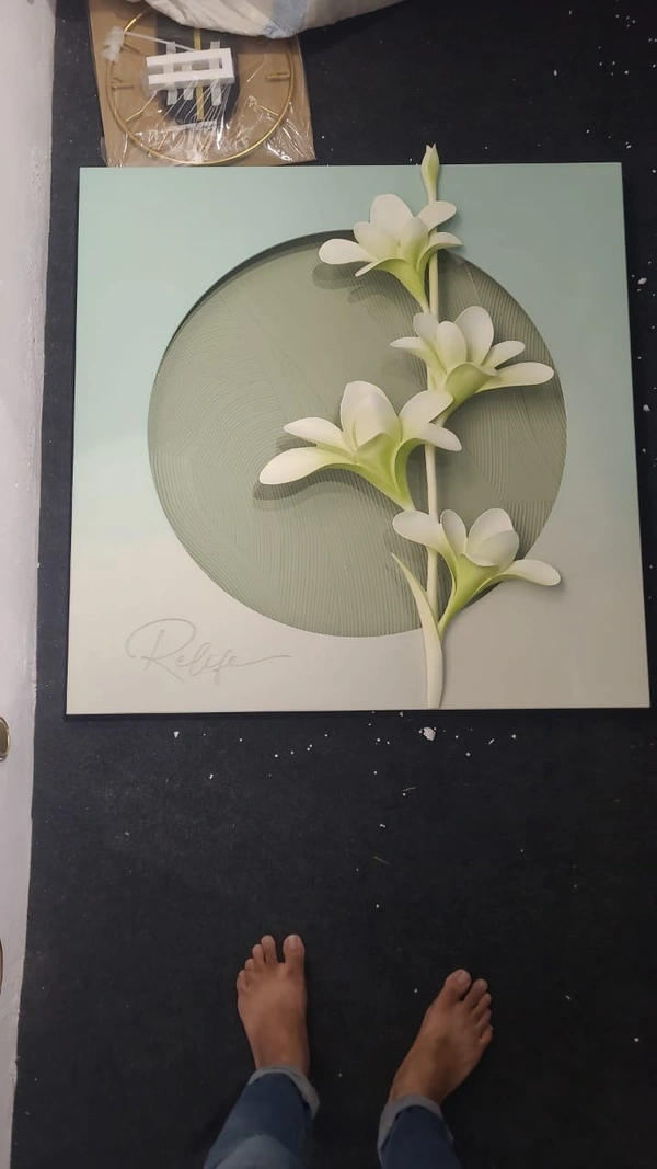 The Altruistic Flower 3d premium N17 - Size 100 x 100 cm