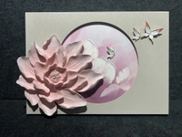 The Altruistic Flower 3d premium N15 - Size 70 x 50 cm