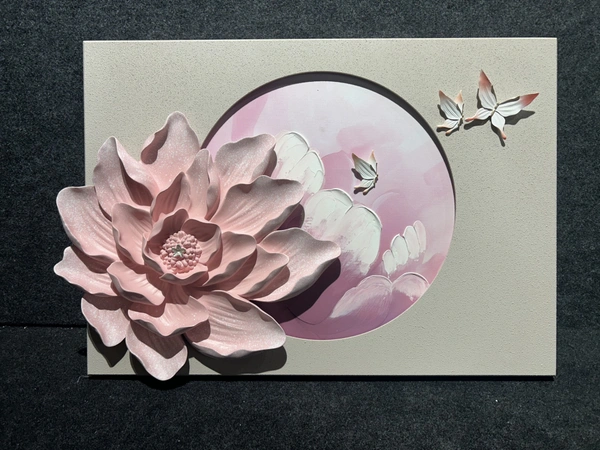 The Altruistic Flower 3d premium N15 - Size 70 x 50 cm