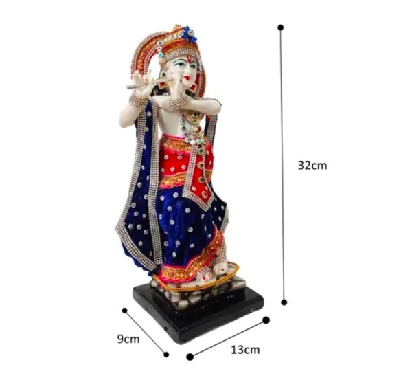 Krishna statue SLL2423 - Size 13 inch