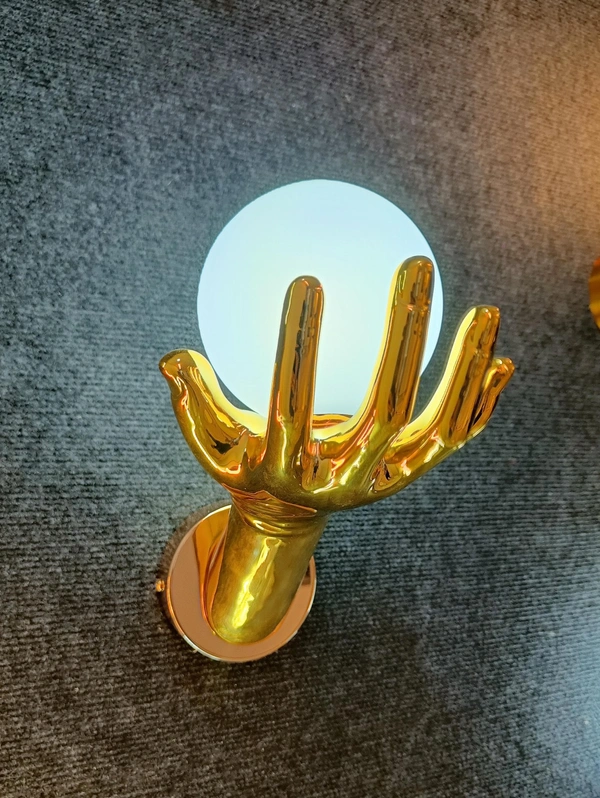 Imported wall hand ball wall light - 