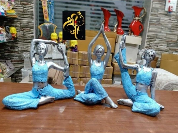 Yoga dolls set of 3pc - Size 11 to 9 inch