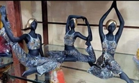 Yoga dolls set of 3pc - Size 11 to 9 inch