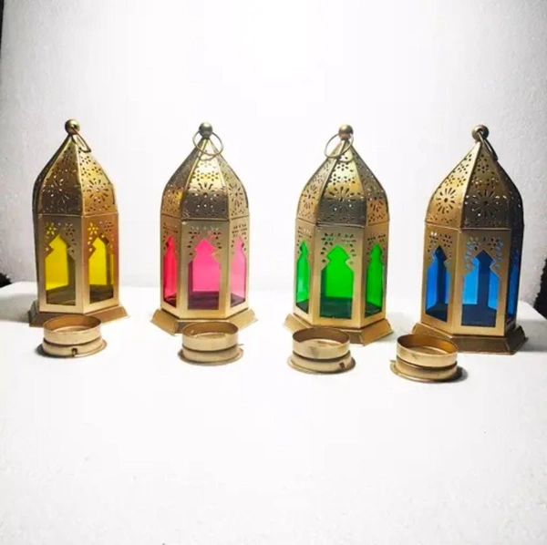 Lantern set of 4pc - size 9 inch